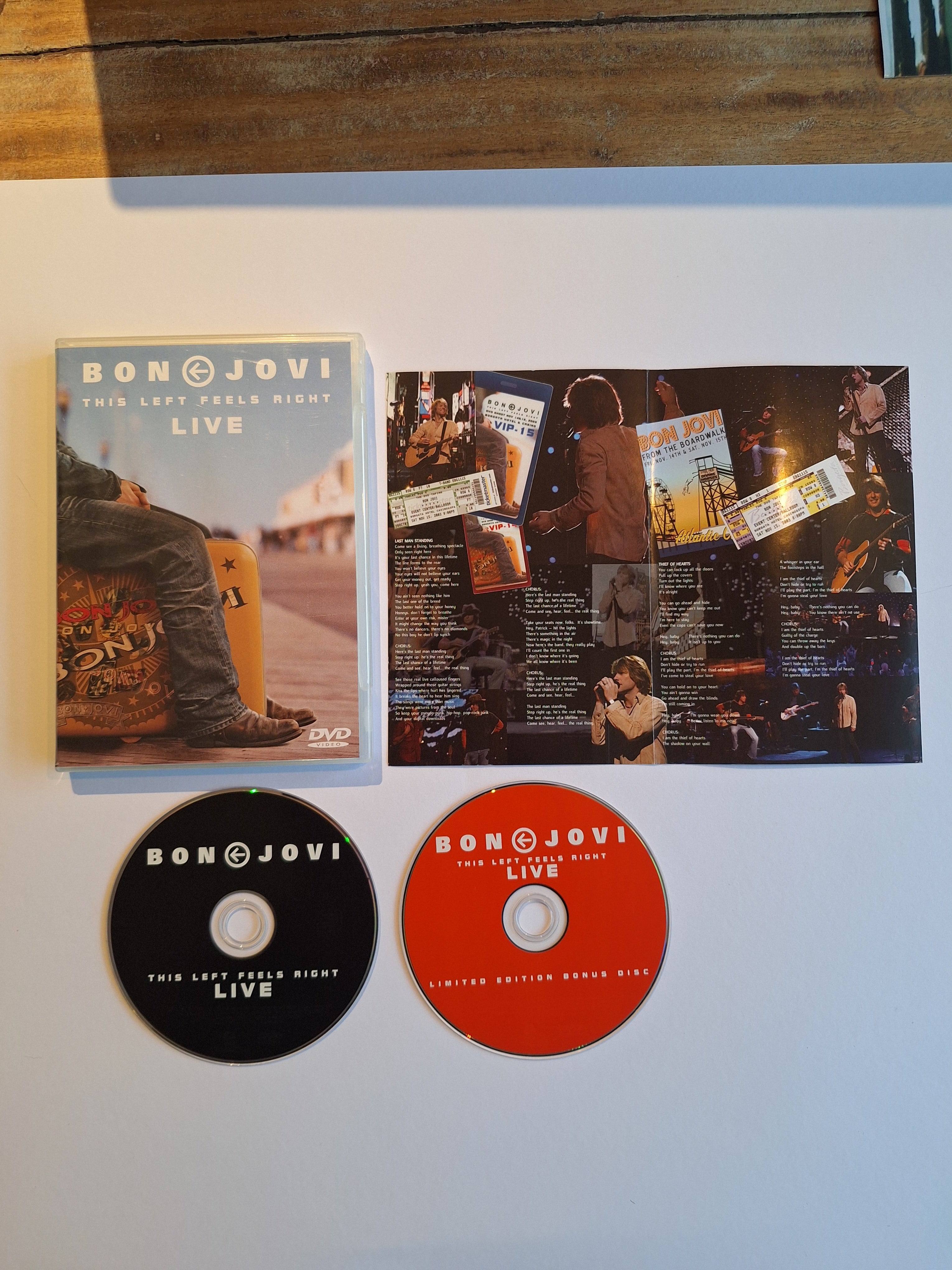 DVD – Bon Jovi "This Left Feels Right" Live
