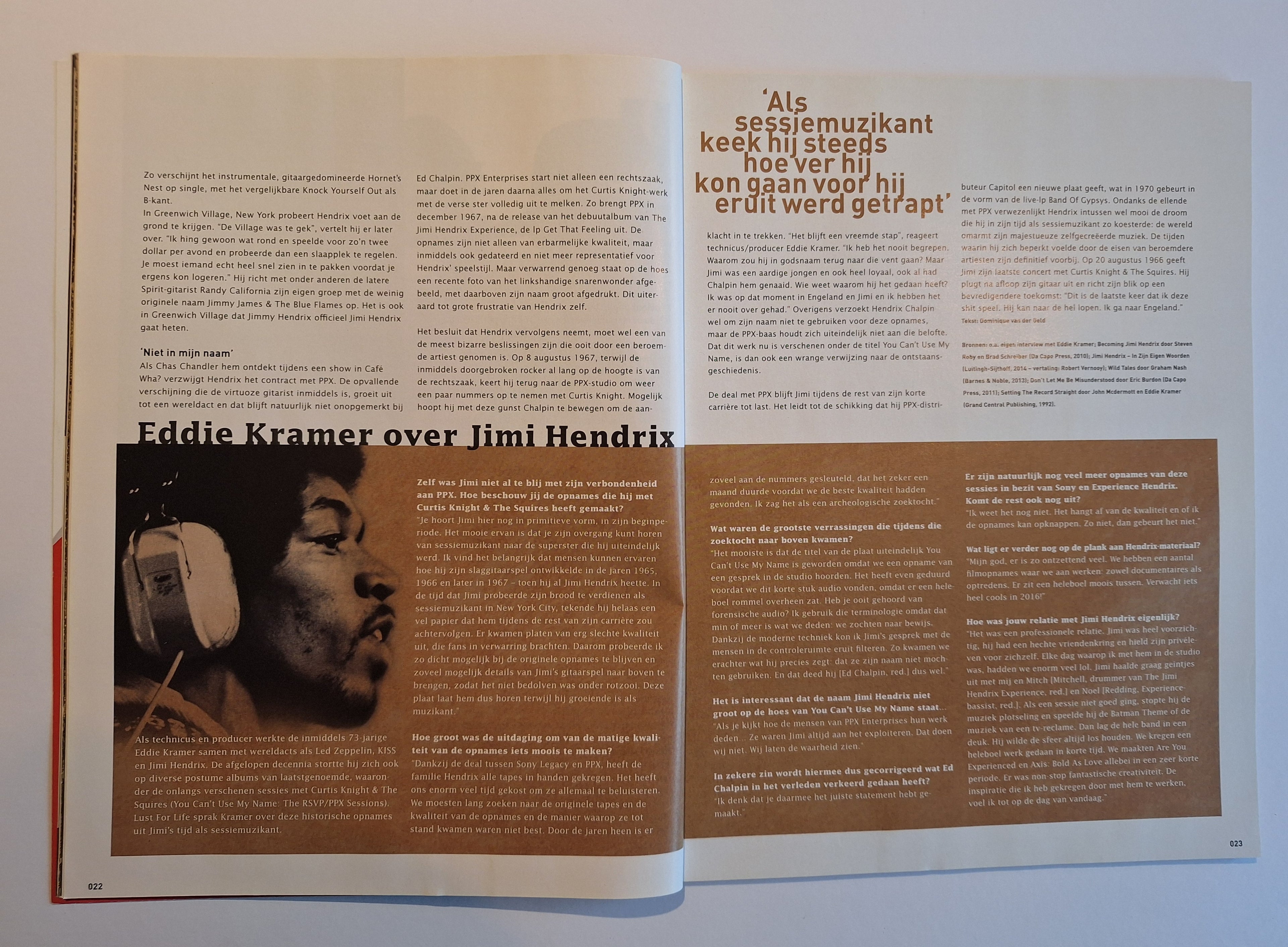 Lust for Life Magazine – Jimi Hendrix Special, May 2015