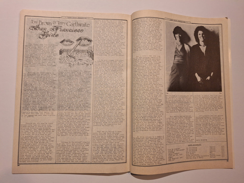 Darkstar Magazine – Original Music Fanzine from 1978