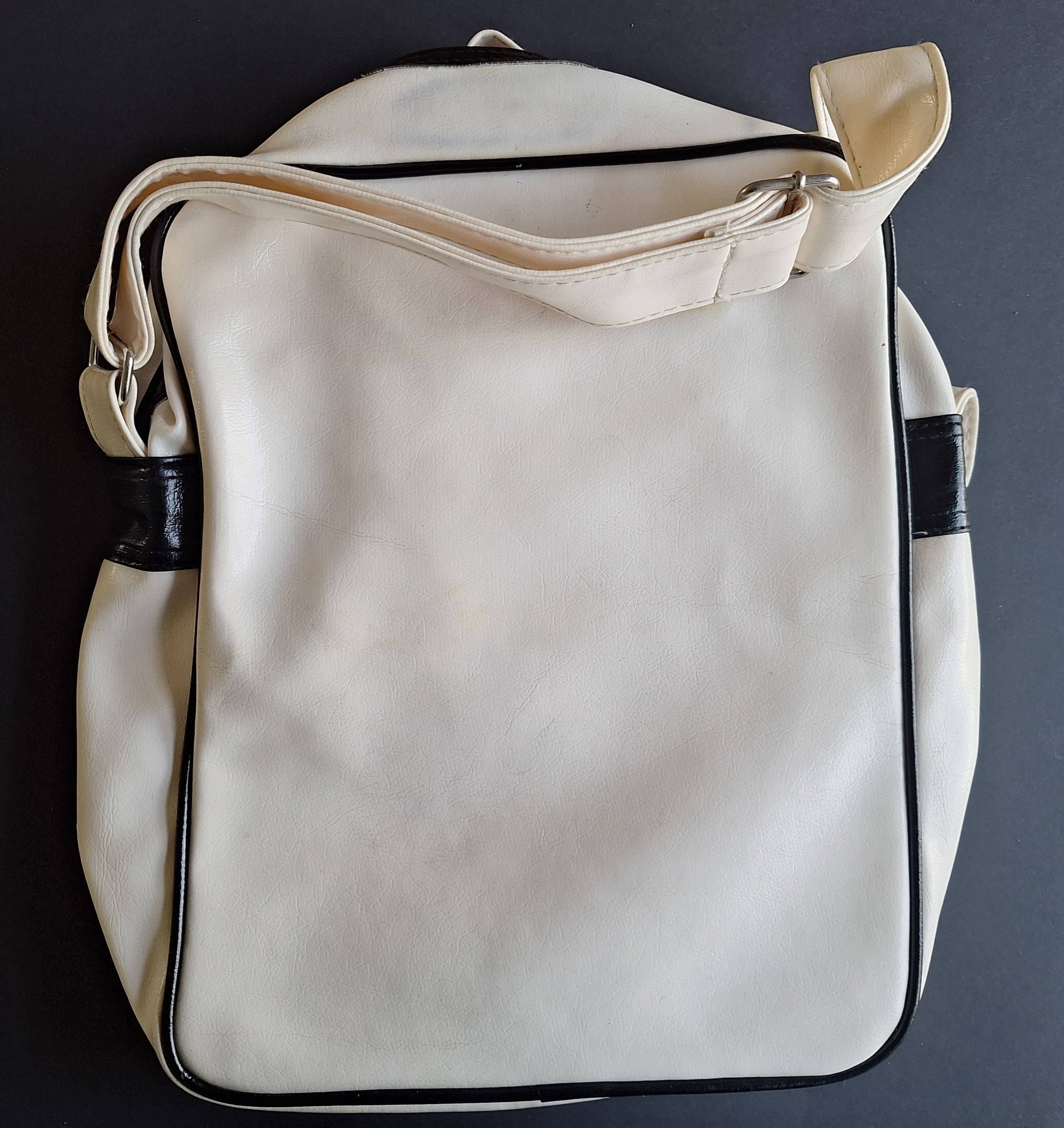 The Beatles Shoulder Bag (White/Black) | Retro Band Bag [Vintage]