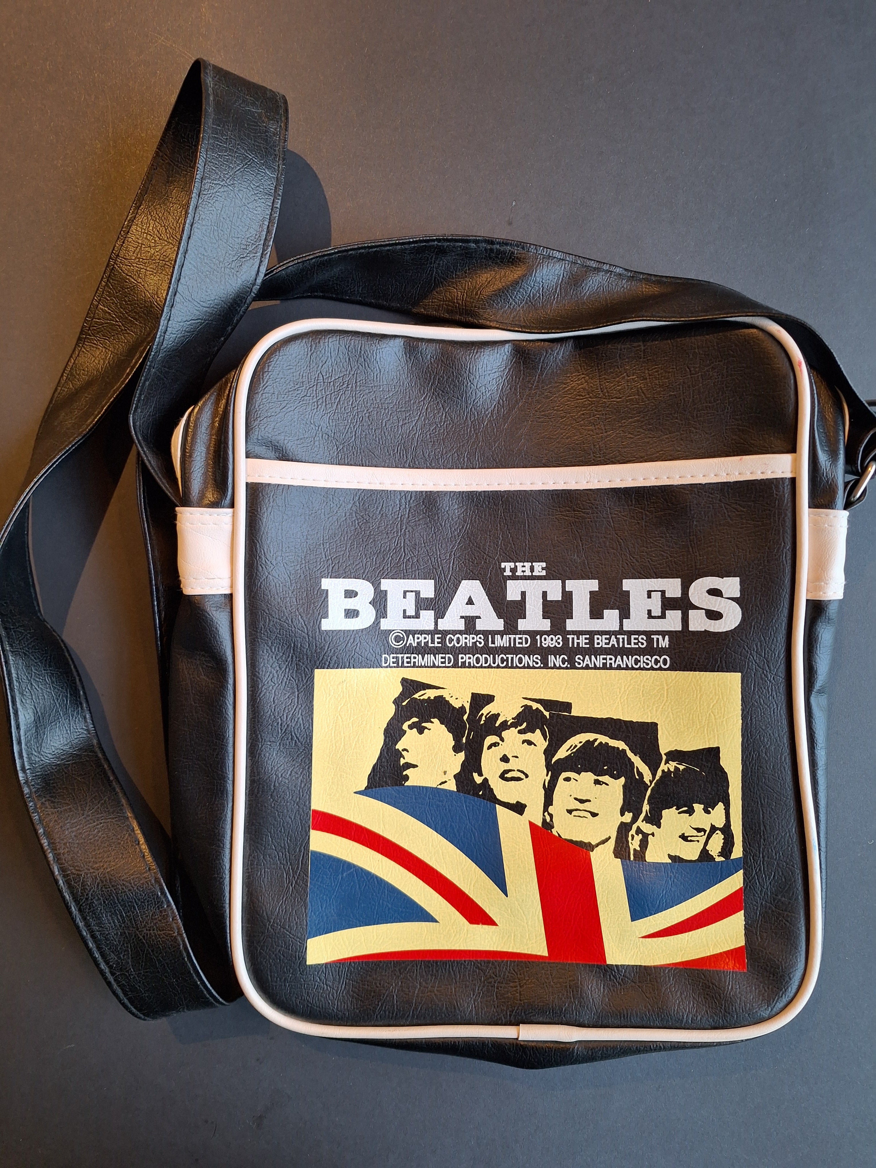 The Beatles Shoulder Bag (Black with White Trim) | Apple Corps 1993