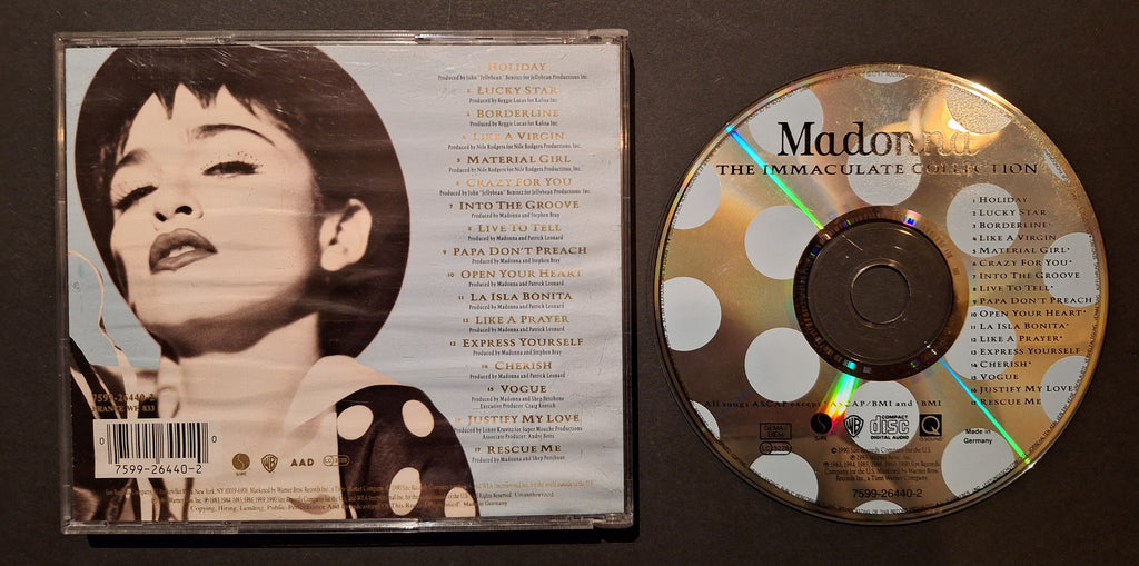 CD - Madonna – The Immaculate Collection (Vintage)