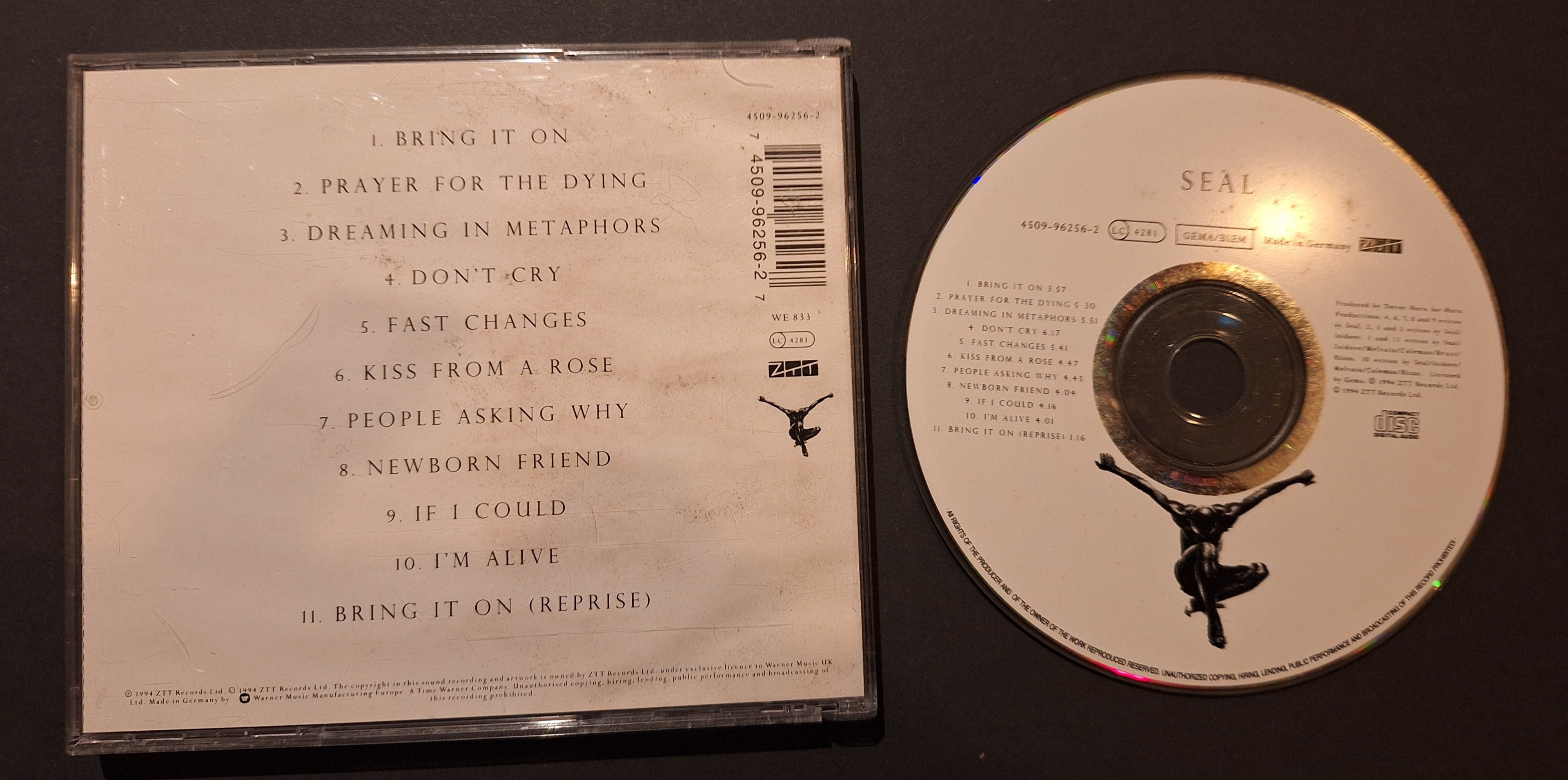 CD - Seal – Seal (1994 album) (Vintage)