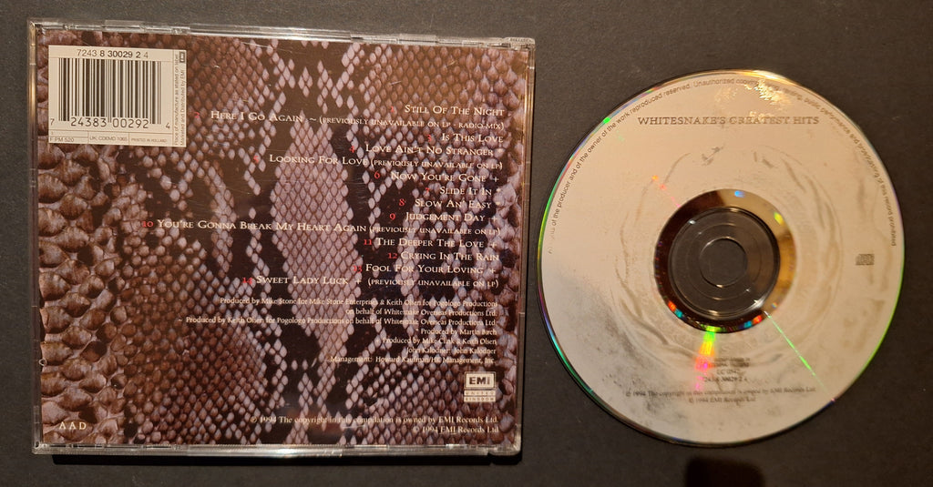 CD - Whitesnake – Greatest Hits (Vintage)