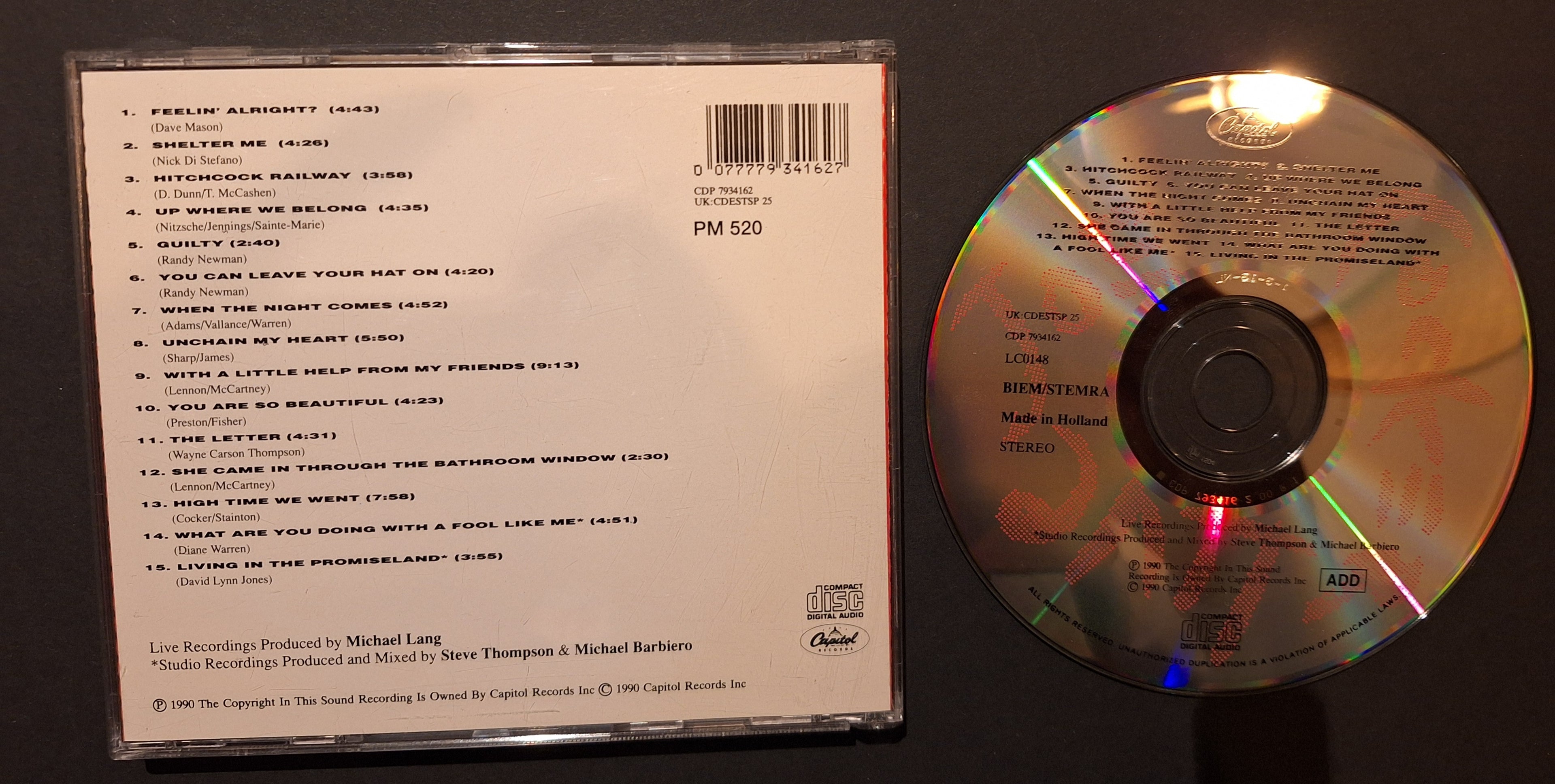 CD - Joe Cocker – Joe Cocker Live (Vintage)