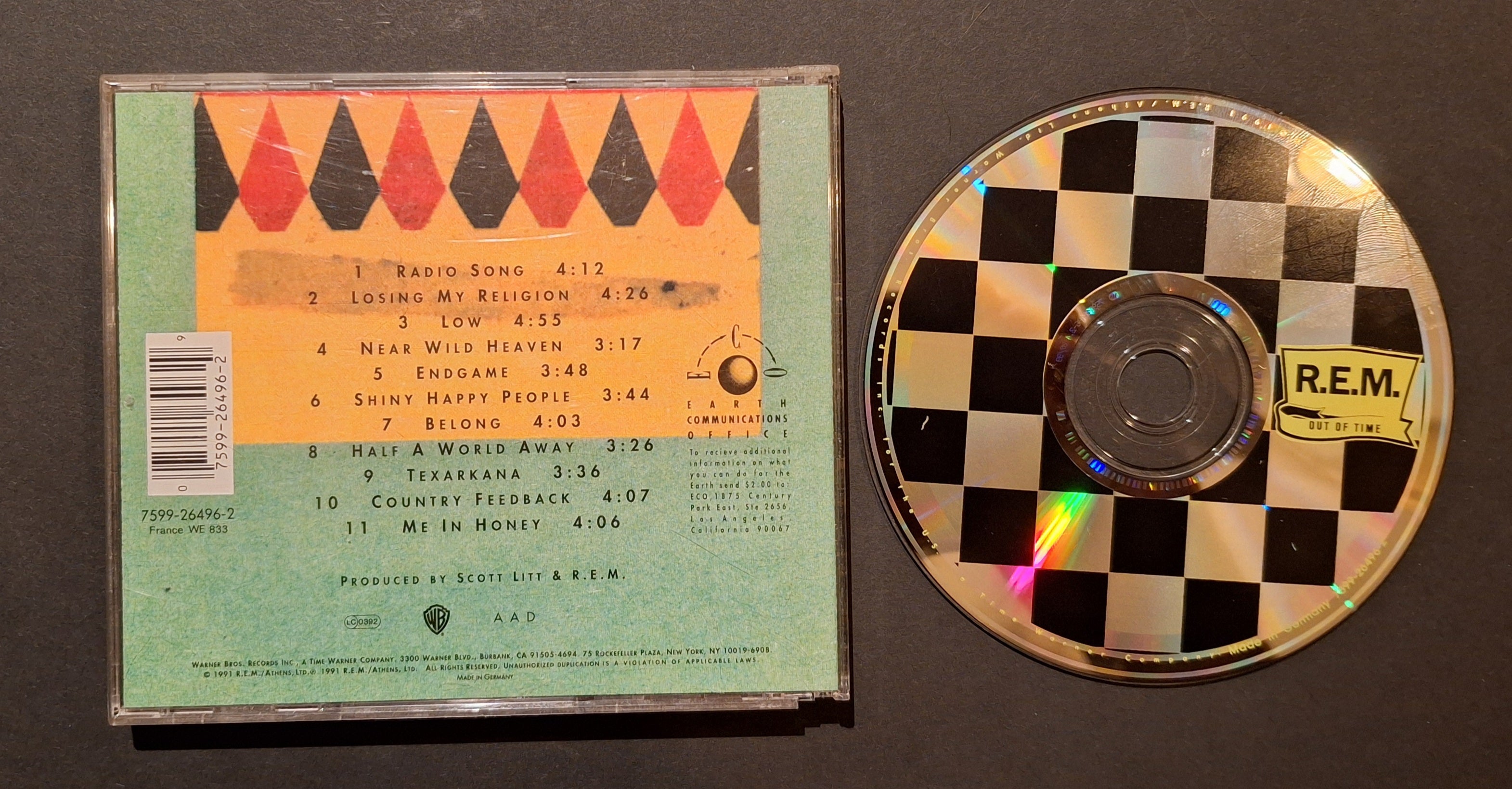CD - R.E.M. – Out of Time [Vintage]