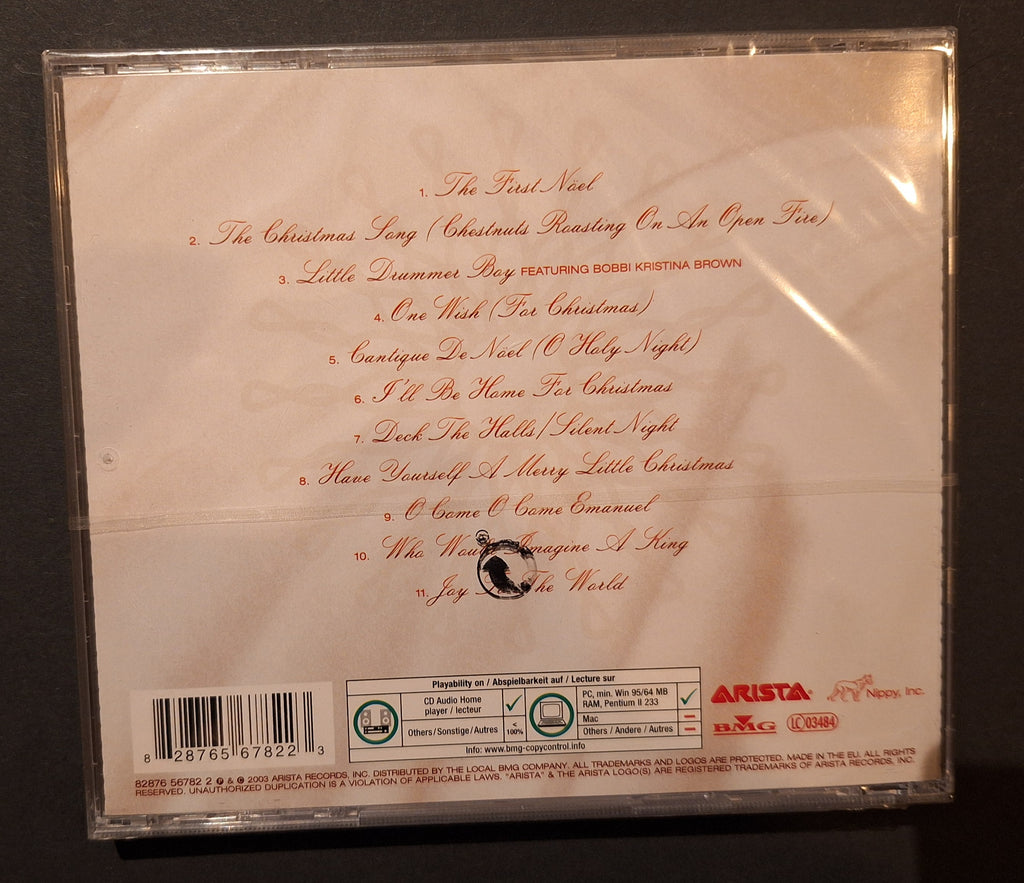 CD - Whitney Houston – One Wish: The Holiday Album (NEW / SEALED)